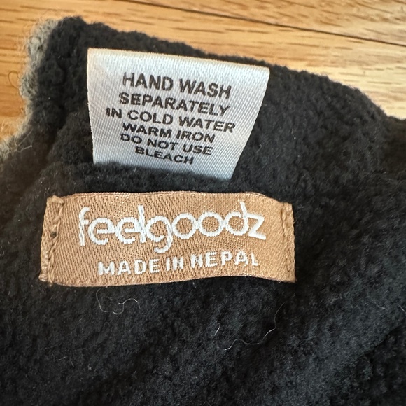 Winter Wool Beanie Hat Feelgoodz Made in Nepal Kids Boys Size - Picture 4 of 8